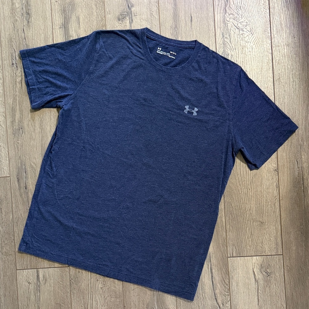 Under Armour Men's Navy Short Sleeve Tee